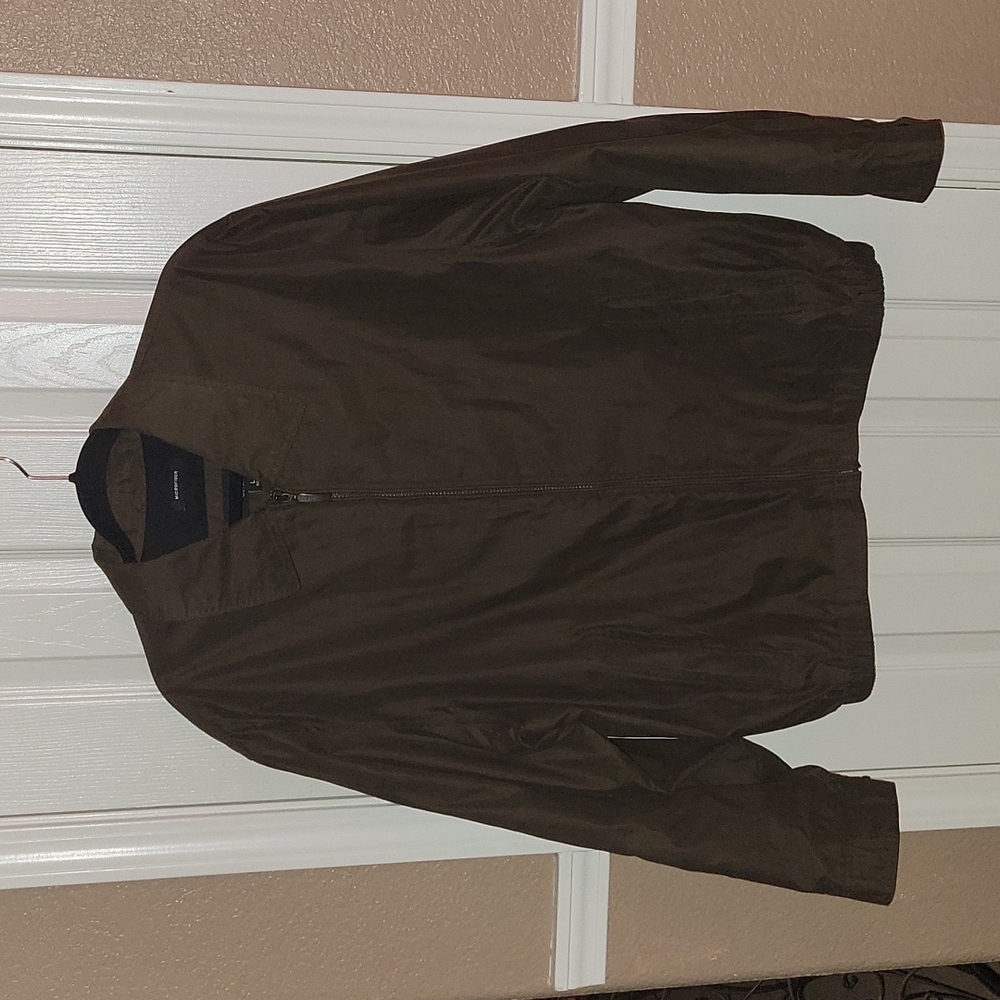 CLAIBORNE OUTERWEAR MENS SZ L BROWN GREAT CONDITION